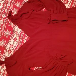 Womens formal maroon dress